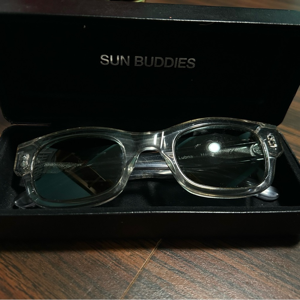 Transparent Frame Sunglasses